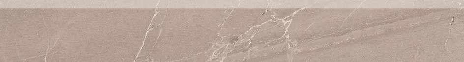 Бордюры Piemme Geostone Battiscopa Terra Lev. Ret. 66120, цвет коричневый, поверхность полированная, прямоугольник, 80x600