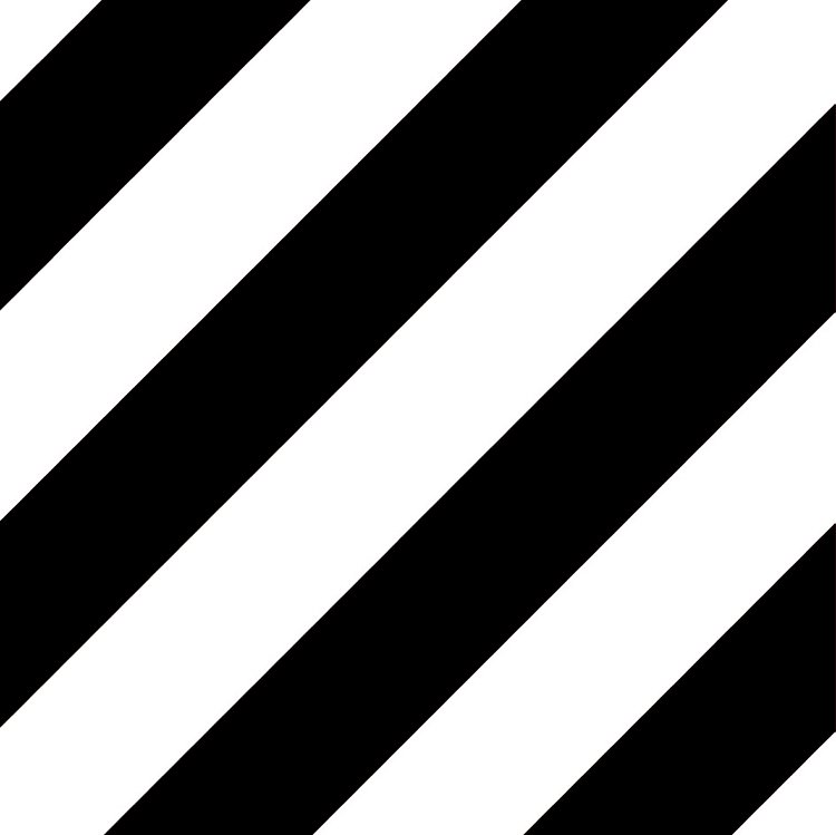 Керамическая плитка Mayolica District Lines Black, цвет белый чёрный, поверхность матовая, квадрат, 200x200