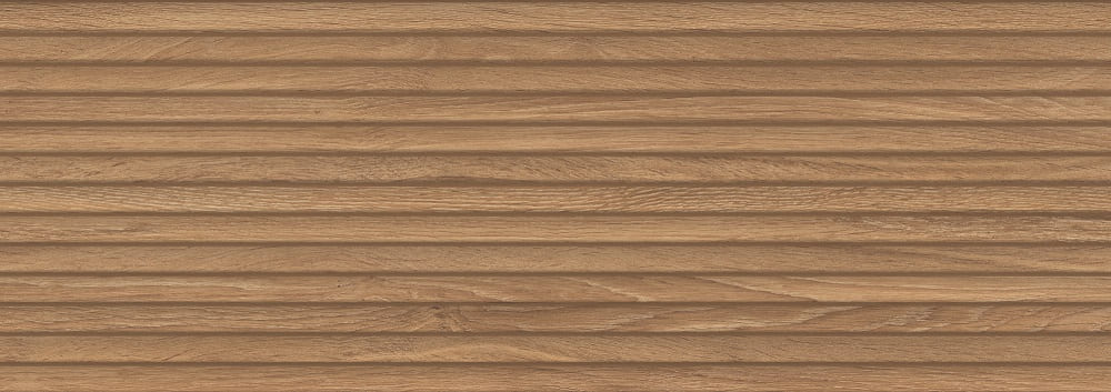 Керамическая плитка Peronda Verbier Honey Decor 32893, цвет коричневый, поверхность матовая рельефная, прямоугольник, 333x1000