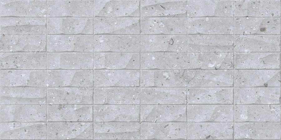 Керамическая плитка Cube Ceramica Rockberry Panch Gris, цвет серый, поверхность матовая, прямоугольник, 300x600
