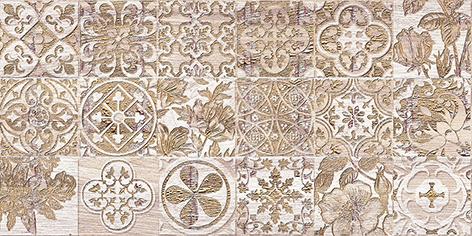 Декоративные элементы Laparet Bona if темно-бежевый 08-05-11-1344-6, цвет коричневый бежевый, поверхность глянцевая, прямоугольник, 200x400