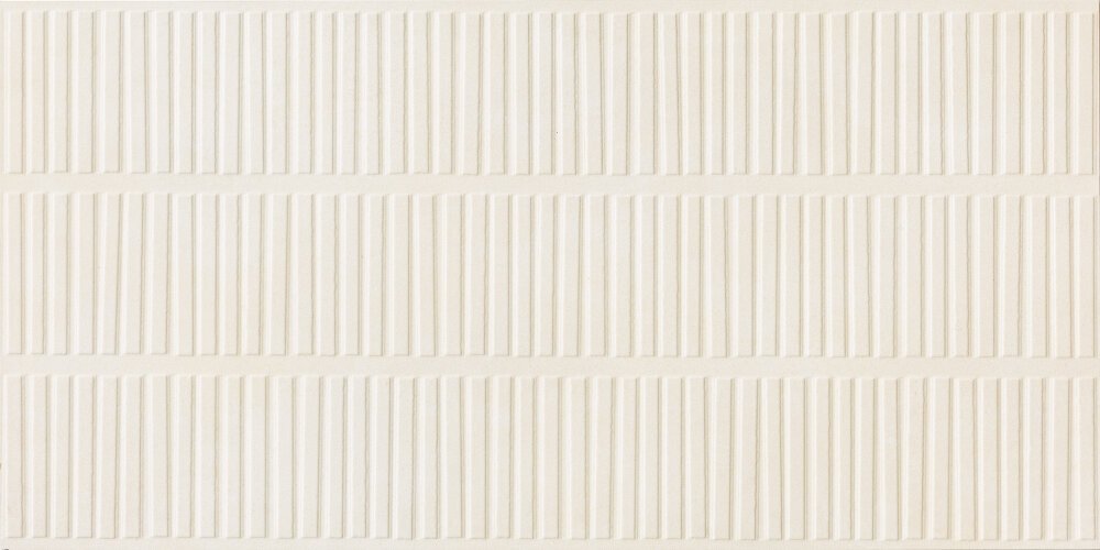 Керамогранит Impronta Terre Bianco Bricco TE01BABR, цвет белый, поверхность матовая 3d (объёмная), прямоугольник, 600x1200