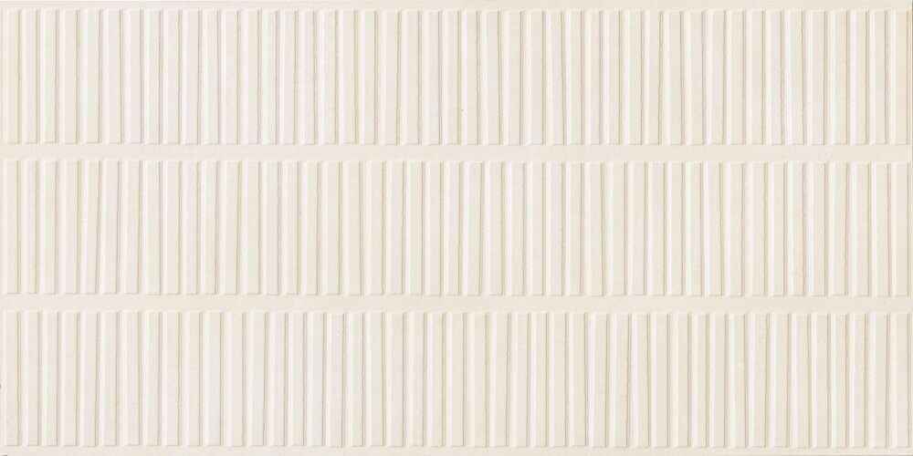 Керамогранит Impronta Terre Bianco Bricco TE01BABR, цвет белый, поверхность матовая 3d (объёмная), прямоугольник, 600x1200