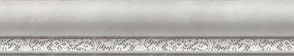Бордюры Infinity Cardinale Marmol Moldura, цвет серый, поверхность глянцевая, прямоугольник, 45x300