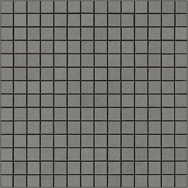 Мозаика Impronta Nuances Antracite Mosaico B NU033MB, цвет серый тёмный, поверхность матовая, квадрат, 300x300