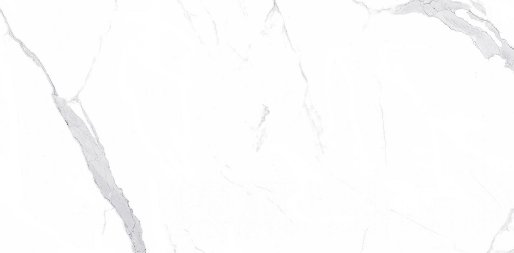 Керамическая плитка Eurotile Statuario White, цвет белый, поверхность глянцевая, прямоугольник, 300x600