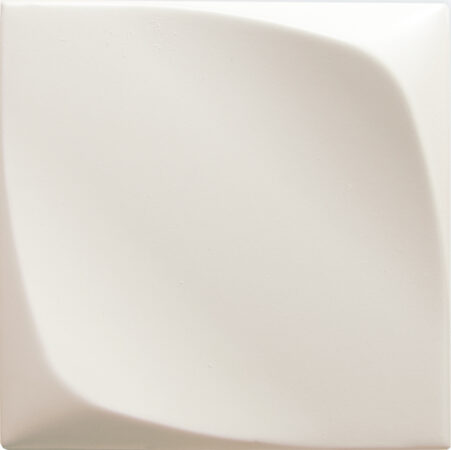 Керамическая плитка Wow Wave Contract Ice White Matt 106537, цвет белый, поверхность матовая 3d (объёмная), квадрат, 125x125