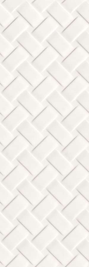 Керамическая плитка Sant Agostino Metropaper 3D-02 CSAMEP3D02, цвет бежевый, поверхность матовая 3d (объёмная), прямоугольник, 250x750