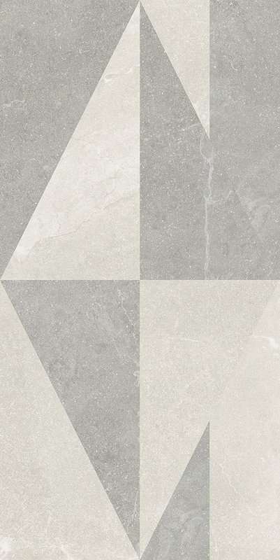 Декоративные элементы Provenza Eureka Intarsio Bianco-Grigio EFPR, цвет серый, поверхность матовая, прямоугольник, 300x600