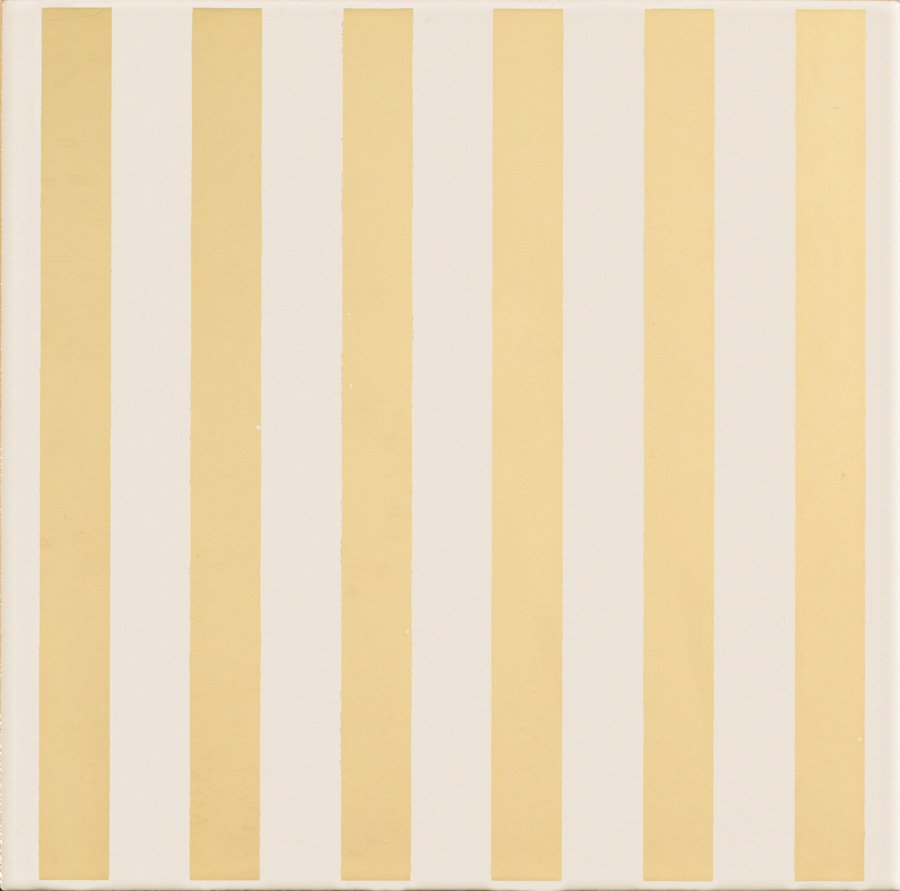 Керамическая плитка Petracers Riga Grande Oro su Panna, цвет жёлтый, поверхность глянцевая, квадрат, 200x200