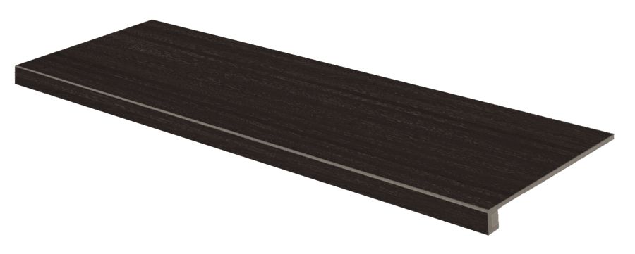 Ступени Rako Plywood Dark Brown DCFVF844, цвет коричневый тёмный, поверхность матовая, прямоугольник, 300x1200