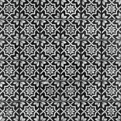 Мозаика Art & Natura Equilibrio 004B, цвет чёрно-белый, поверхность глянцевая, квадрат, 300x300
