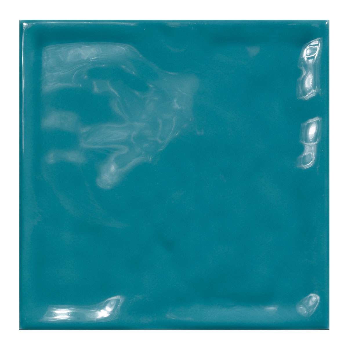 Керамическая плитка El Barco Rodin Bondi, цвет синий, поверхность глянцевая, квадрат, 150x150