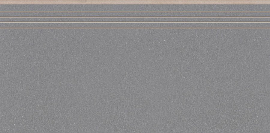 Ступени Cerrad Cambia Gris Ступень прямая, цвет серый, поверхность лаппатированная, прямоугольник, 297x597