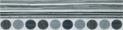 Бордюры Cinca Metropolitan Anthracite MacBeth 0000/251, цвет серый, поверхность матовая, прямоугольник, 80x320