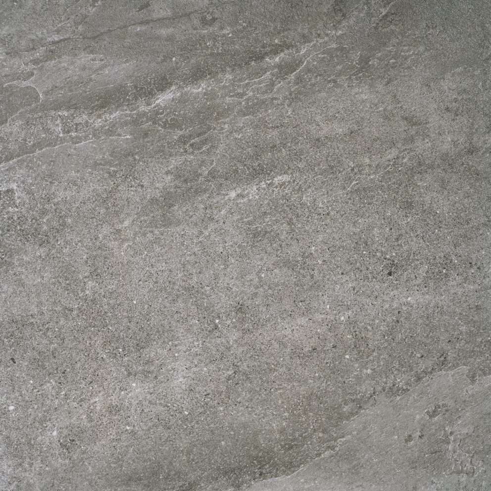 Толстый керамогранит 20мм Cerrad Cliff Szary Rect, цвет серый, поверхность матовая, квадрат, 600x600