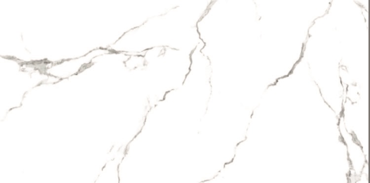 Керамогранит ITC Positano White Matt, цвет белый, поверхность матовая, прямоугольник, 600x1200