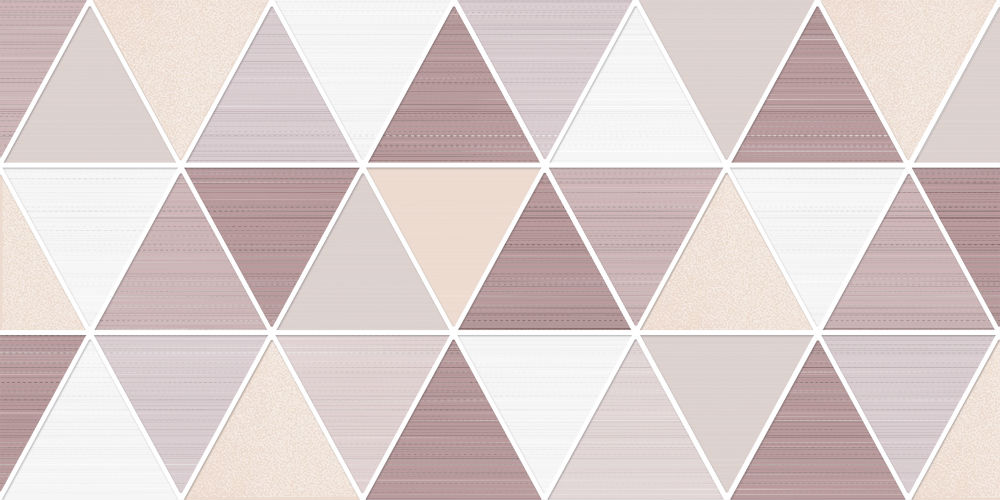 Декоративные элементы Belleza Блум Декор Розовый 04-01-1-08-03-41-2340-0, цвет разноцветный, поверхность глянцевая, прямоугольник, 200x400