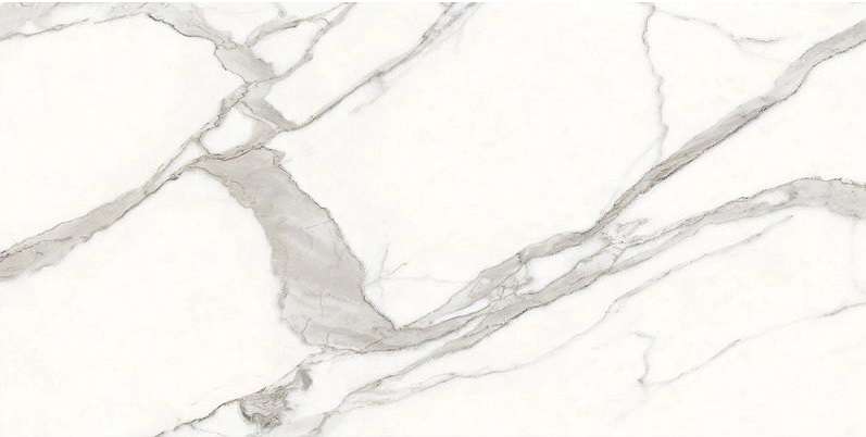 Керамогранит Art & Natura Marmo Statuario Venato Satin Matt, цвет белый серый, поверхность матовая сатинированная, прямоугольник, 600x1200