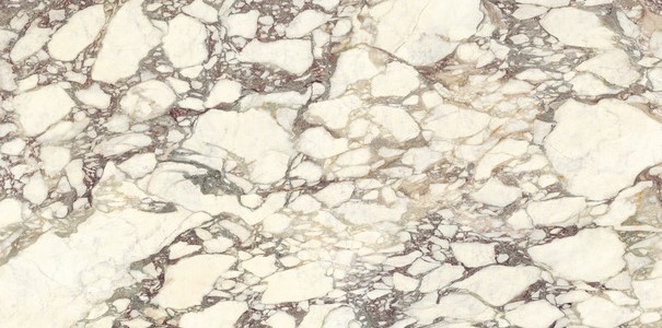 Широкоформатный керамогранит Ariostea Ultra Marmi Calacatta Viola Soft UM6S300671, цвет серый бежевый, поверхность матовая, прямоугольник, 1500x3000