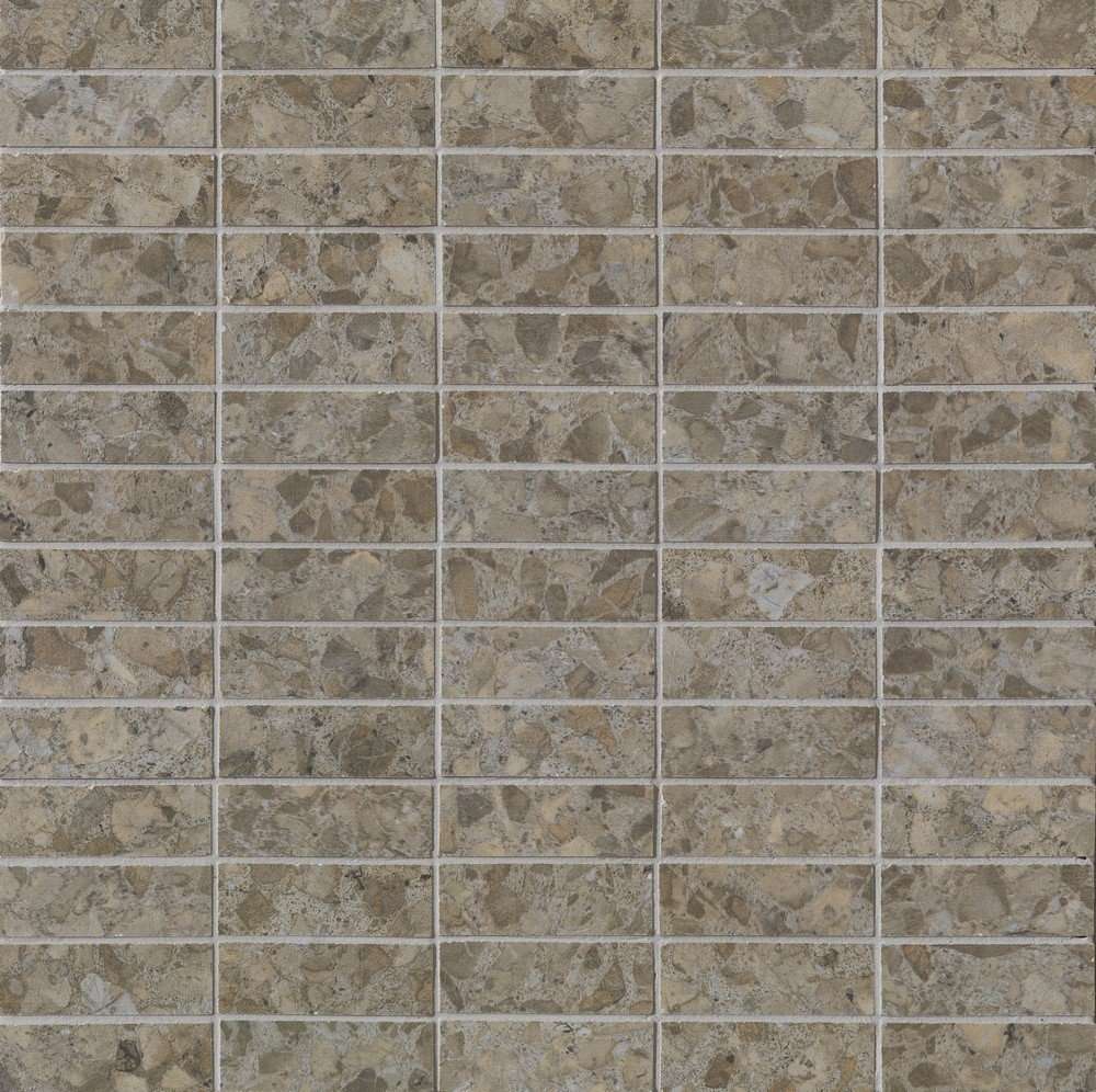 Мозаика Settecento Accademia Mosaico Grigio, цвет серый, поверхность матовая, квадрат, 312x312