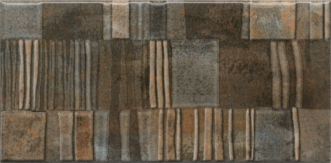 Декоративные элементы Kerama Marazzi Сфорца VT\A136\19000, цвет коричневый, поверхность матовая, прямоугольник, 99x200
