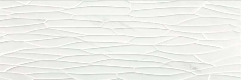 Керамическая плитка Baldocer View Tasos, цвет белый, поверхность сатинированная, прямоугольник, 400x1200