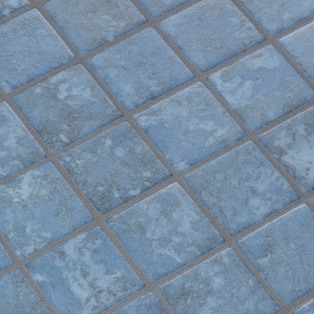 Мозаика Ezarri Safe-Steps Bluestone 50, цвет синий, поверхность матовая, квадрат, 365x365