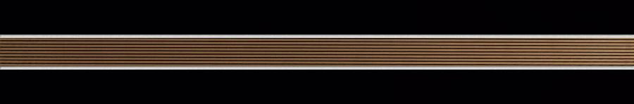 Бордюры Maciej Zien Monaco L-Massenet Noir, цвет разноцветный, поверхность глянцевая, прямоугольник, 73x598
