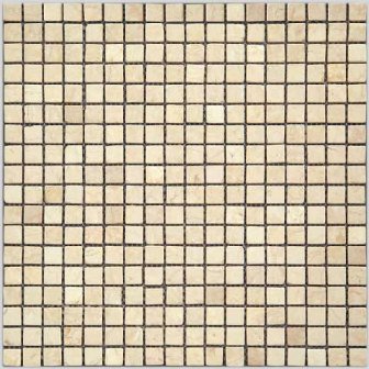 Мозаика Natural Mosaic I-Тilе (1,5X1,5) 4M035-15T, цвет бежевый, поверхность матовая, квадрат, 298x298