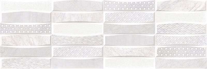 Декоративные элементы Emigres Teide XL Blanco, цвет белый, поверхность глянцевая, прямоугольник, 250x750