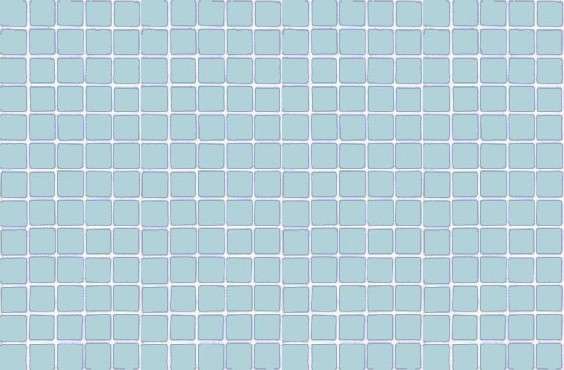 Мозаика Ezarri Lisa 2540 - А, цвет голубой, поверхность глянцевая, прямоугольник, 313x495