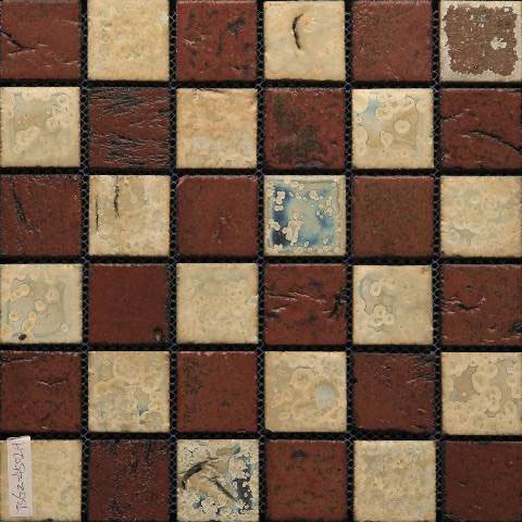 Мозаика Gaudi Rust-30(4), цвет разноцветный, поверхность глазурованная, квадрат, 285x285