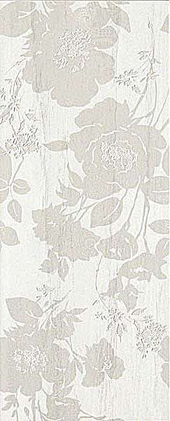 Декоративные элементы Capri Ins. Bardiglio Flor Bianco, цвет белый, поверхность глянцевая, прямоугольник, 240x590