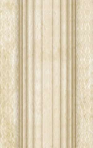 Декоративные элементы Mapisa Classic Column Crema Marfil, цвет бежевый, поверхность глянцевая, прямоугольник, 252x404