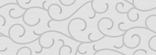 Керамическая плитка Керлайф Venice Ricciolo Perla, цвет серый, поверхность матовая, прямоугольник, 251x709