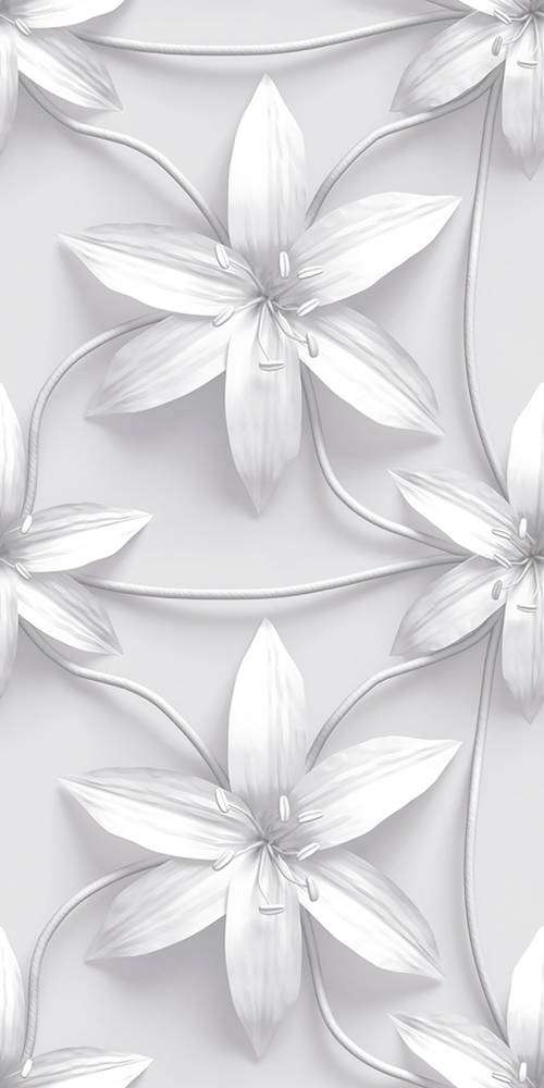 Керамогранит Ceracasa Deco Couture 3D3, цвет серый, поверхность матовая, прямоугольник, 491x982