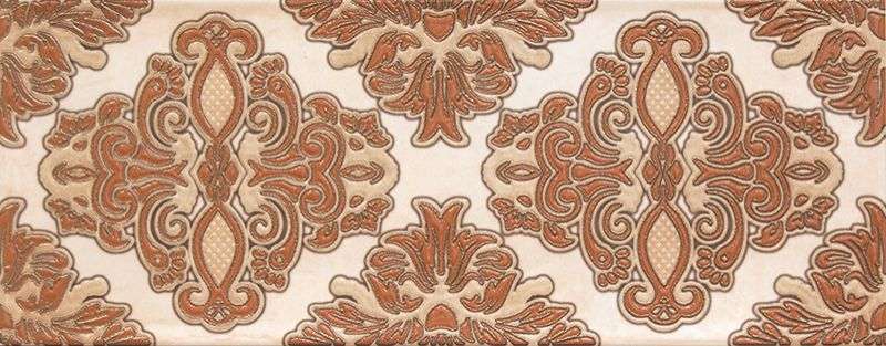 Декоративные элементы Cifre Montblanc Decor Miravent Brown, цвет коричневый, поверхность глянцевая, прямоугольник, 200x500