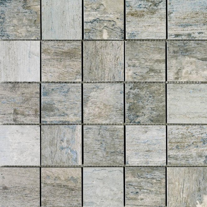Мозаика Grespania Cava Reserva Fino, цвет серый, поверхность глазурованная, квадрат, 300x300