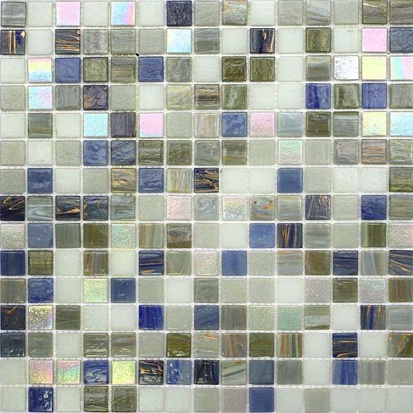 Мозаика JNJ Mosaic Mixed Colored 1811-V, цвет разноцветный, поверхность глянцевая, квадрат, 327x327