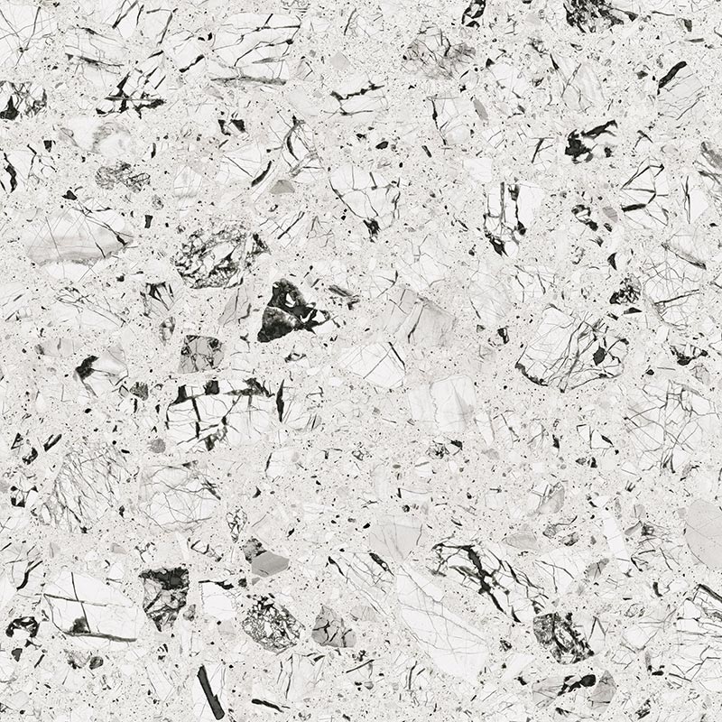 Керамогранит Vives Luna-R Blanco, цвет белый, поверхность матовая, квадрат, 800x800