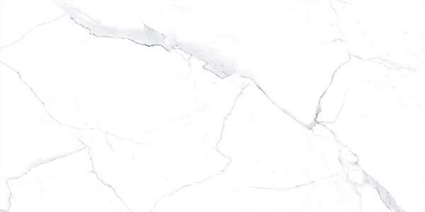 Керамогранит Decovita Statuario Satin Mat, цвет белый, поверхность сатинированная, прямоугольник, 600x1200