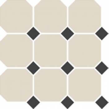 Керамогранит Topcer Field Material 4416OCT14, цвет чёрно-белый, поверхность матовая, квадрат, 300x300
