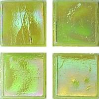Мозаика JNJ Mosaic Ice Jade IB77, цвет жёлтый, поверхность глянцевая, квадрат, 150x150