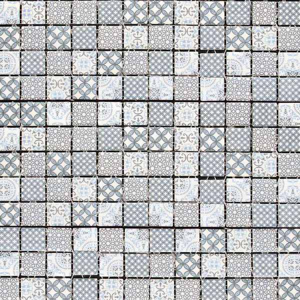 Мозаика Mosavit Graphic Baltimore, цвет серый, поверхность матовая, квадрат, 316x316