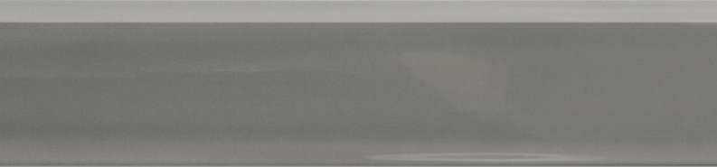 Бордюры Sant Agostino Shadebox Bullnose Shadebrick Grey CSABSBG730, цвет серый, поверхность глянцевая, прямоугольник, 70x300