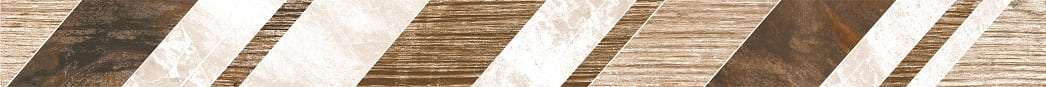 Бордюры Axima Гавана Бордюр, цвет коричневый бежевый, поверхность глянцевая, прямоугольник, 50x600