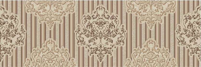 Керамическая плитка Emigres Ballet Bolshoi Marron, цвет коричневый, поверхность глянцевая, прямоугольник, 200x600