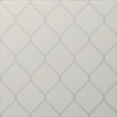 Керамическая плитка Iris Fence White 563234, цвет белый, поверхность глянцевая, квадрат, 200x200