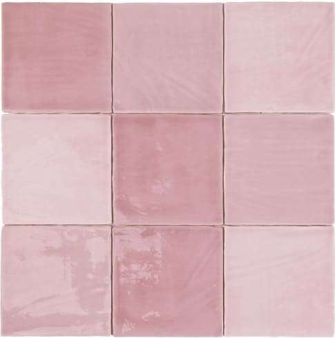 Керамическая плитка Dune Tabarca Rosa 188246, цвет розовый, поверхность глянцевая, квадрат, 150x150